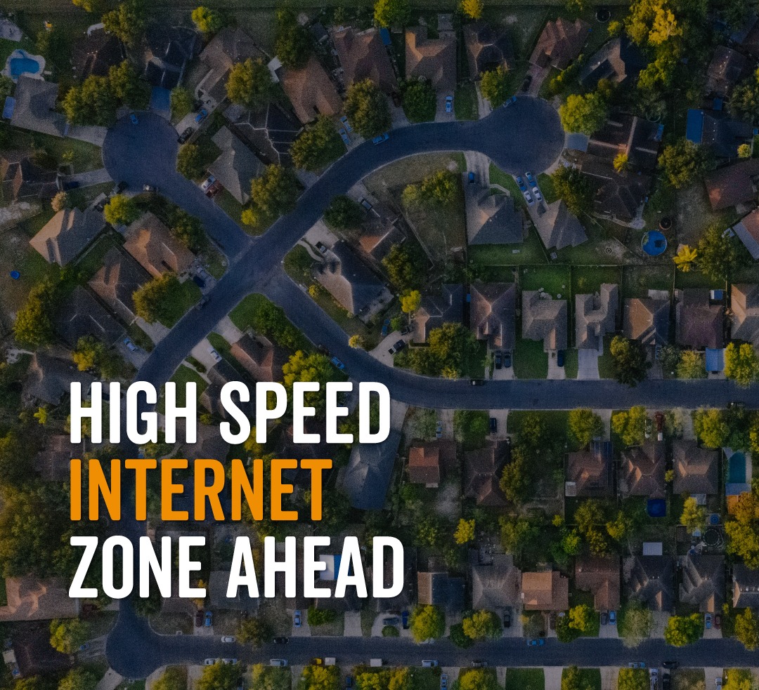 aerial neighborhood view