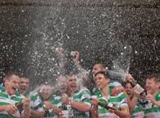 The New Saints Raise Cup for 8th Time - celebrating football club