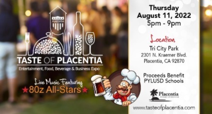 Placentia FiberCity® a proud sponsor of the Taste of Placentia