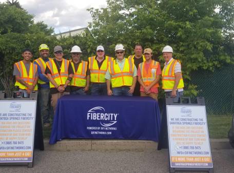 WITH WIDE COMMUNITY SUPPORT, CITY DPW AND SIFI NETWORKS GET READY FOR THE NEXT PHASE OF $32 MILLION SARATOGA SPRINGS FIBERCITY® PROJECT