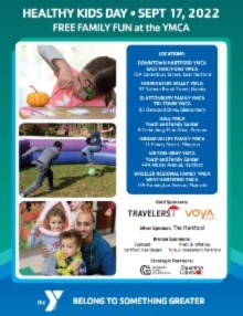 EAST HARTFORD FIBERCITY® TO ATTEND YMCA HEALTHY KIDS DAY!