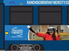Rancho Cordova FiberCity® Rolling into the City by Train