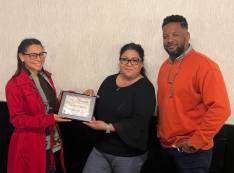 Placentia FiberCity® Receive Recognition Plaque from Placentia Chamber of Commerce