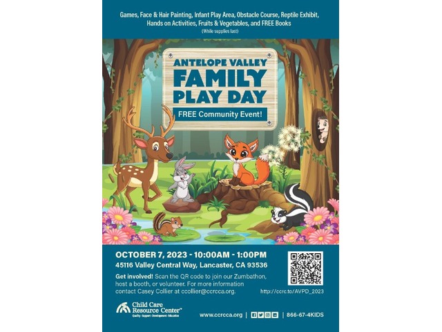 Antelope valley family play day