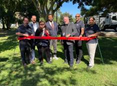 Ribbon cutting event