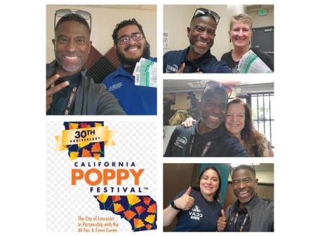 Palmdale FiberCity® Donate Poppy Festival Tickets to Community Organizations