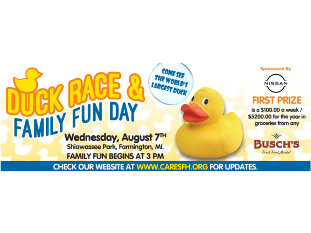 DUCK RACE & FAMILY FUN DAY SPONSOR