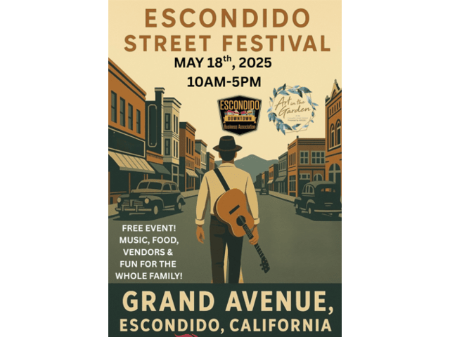 See you at the Escondido Street Festival!