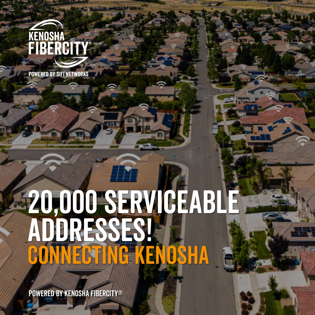 Drone photo of neighborhood