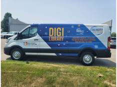 Rockford Digital Library van