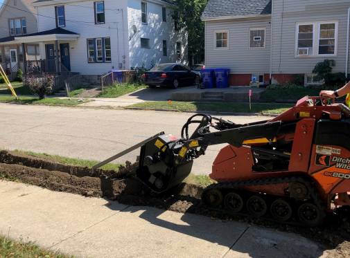 Microtrencher - Rockford FiberCity® Construction Ramps Back Up