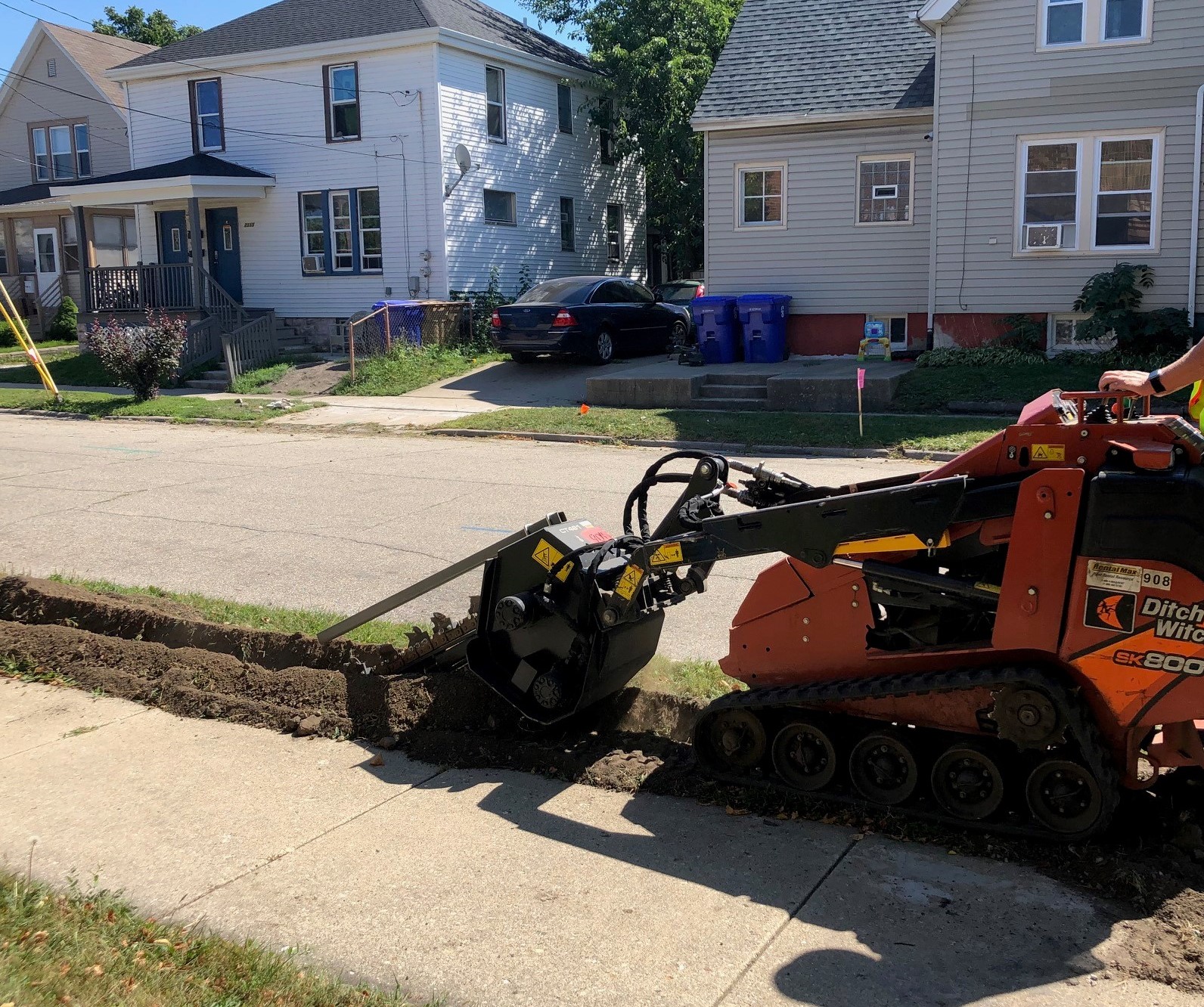 Microtrencher - Rockford FiberCity® Construction Ramps Back Up